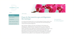Desktop Screenshot of derma-suisse.com