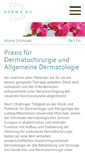 Mobile Screenshot of derma-suisse.com
